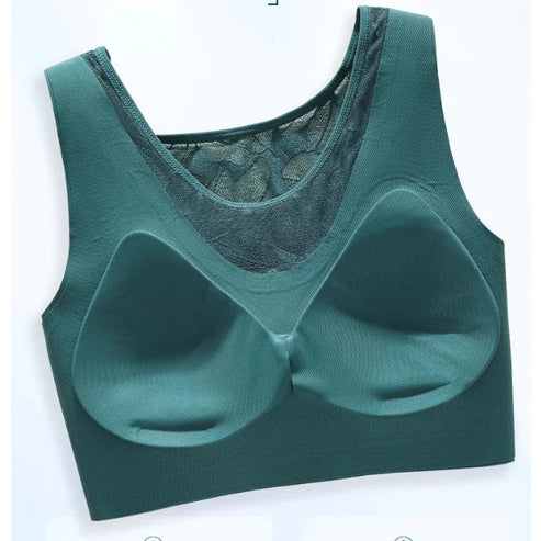 HTglobal - Bra - Sporty bra with a charming lace back